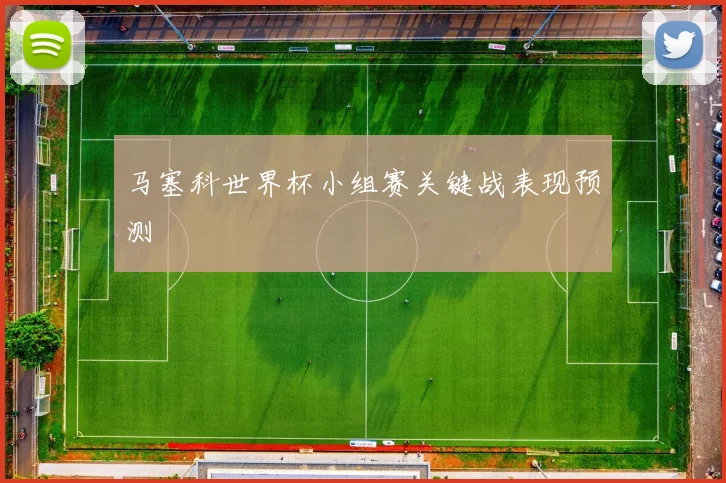 马塞科世界杯小组赛关键战表现预测