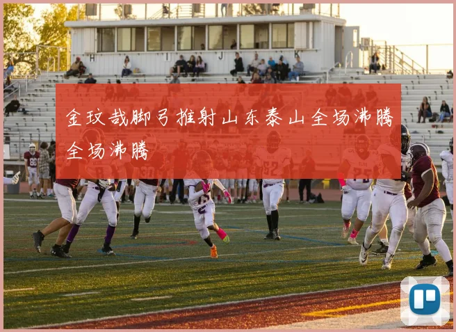 金玟哉脚弓推射山东泰山全场沸腾全场沸腾